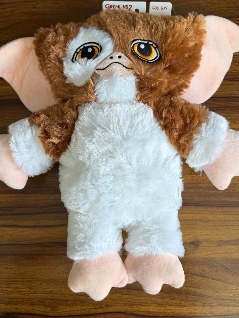 Gremlins Gizmo Plush Dog Toy - Brown & White